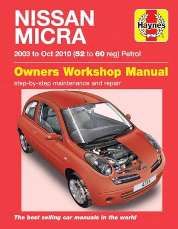 

Nissan Micra 03 Oct 10 Haynes Repair Manual by Haynes Publishing-Paperback