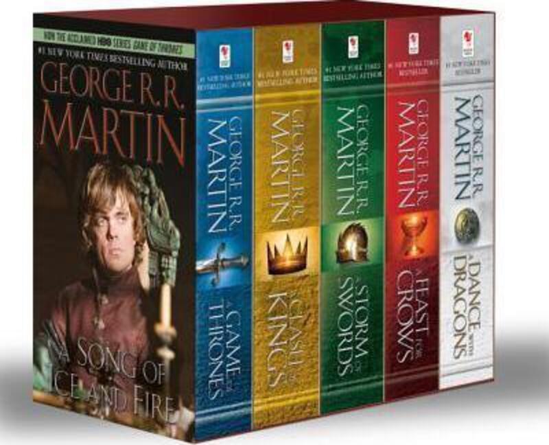 George R. R. Martin's A Game of Thrones 5-Book Boxed Set, Paperback Book, By: George R. R. Martin