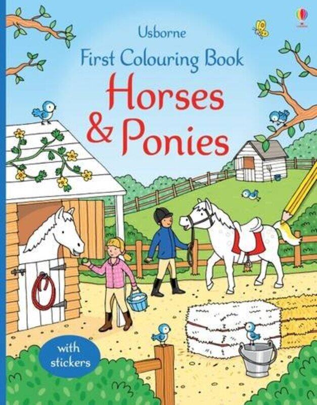 

First Colouring Book Horses and Ponies (First Colouring Books), Paperback Book, By: Jessica Greenwell