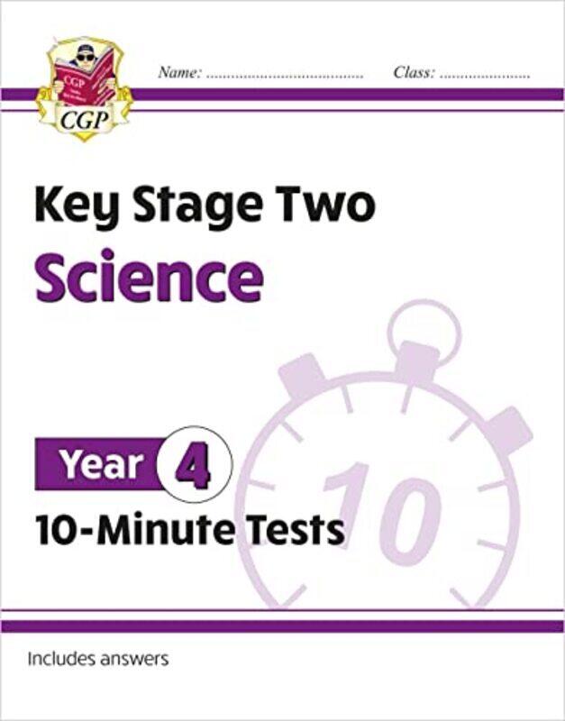 

New KS2 Year 4 Science 10-Minute Tests , Paperback by CGP Books - CGP Books