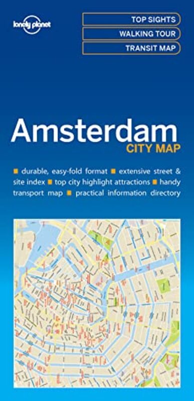 

Lonely Planet Amsterdam City Map,Paperback,by:Lonely Planet