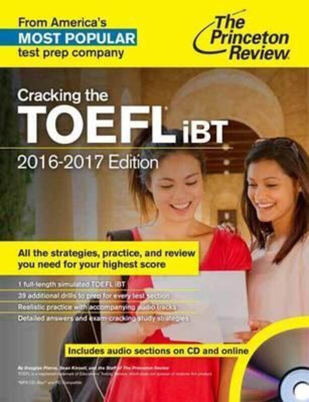 

Cracking the TOEFL iBT with Audio CD, 2016-17 Edition (College Test Preparation).paperback,By :Princeton Review