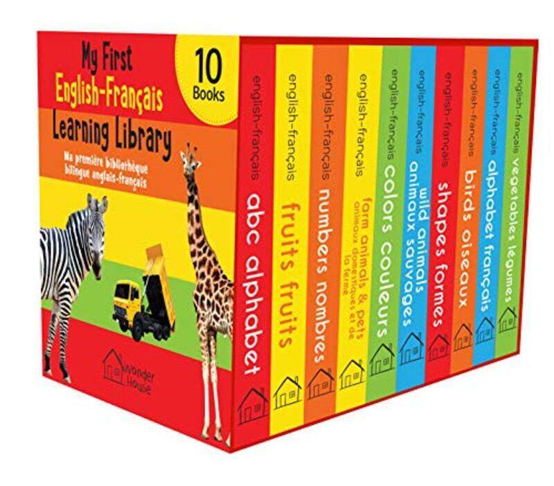 

My First English-Fran ais Learning Library (Ma premi re biblioth que bilingue anglais-fran ais) : Bo , Paperback by Wonder House Books