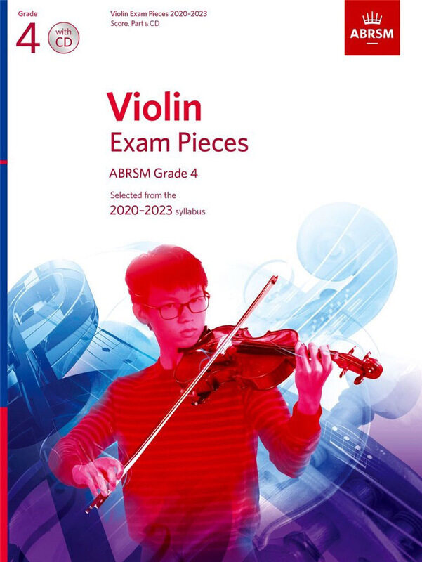 

Violin Exam Pieces 2020-2023, ABRSM Grade 4, Score, Part & CD: Selected from the 2020-2023 syllabus, Sheet Music, By: ABRSM