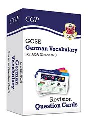 New Grade 91 Gcse Aqa German Vocabulary Revision Question Cards by Books, CGP - Books, CGP -Paperback
