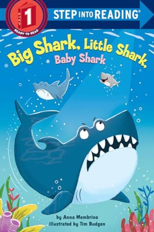 

Big Shark Little Shark Baby Shark by Anna MembrinoTim Budgen-Paperback