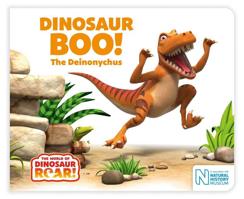 

Dinosaur Boo! The Deinonychus (The World of Dinosaur Roar!), Board Book, By: Peter Curtis