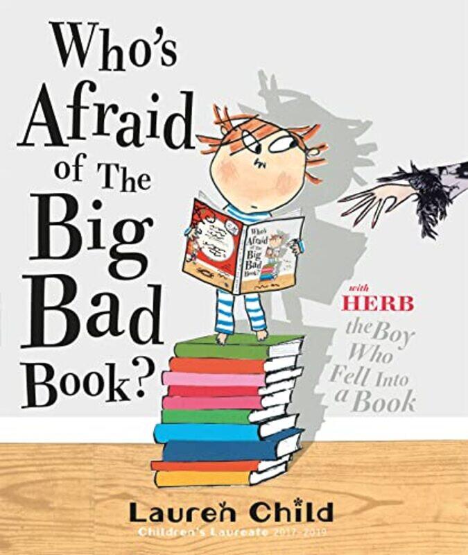 

Whos Afraid of the Big Bad Book by Lauren Child-Paperback