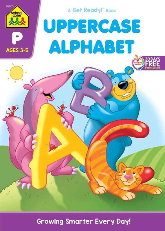 Alphabet: Uppercase Workbook, Paperback Book, By: Barbara Gregorich