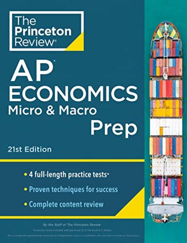 

Princeton Review AP Economics Micro & Macro Prep 2024 by Prospera Tedam-Paperback