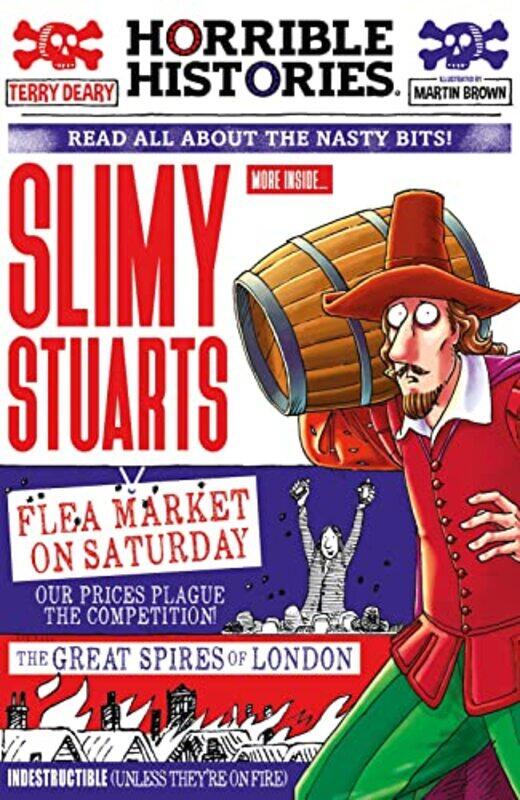 

Slimy Stuarts Newspaper Edition by Terry DearyMartin Brown-Paperback