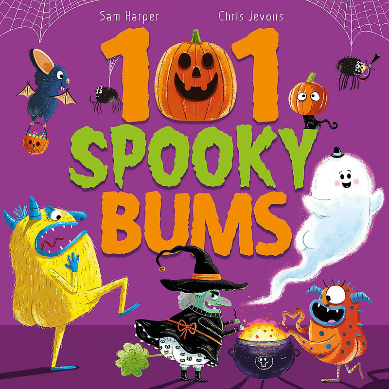 101 Spooky Bums, Paperback Book, By: Sam Harper and Chris Jevons