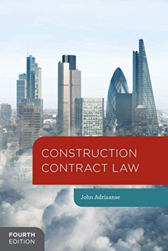 Construction Contract Law By Adriaanse, John - Paperback