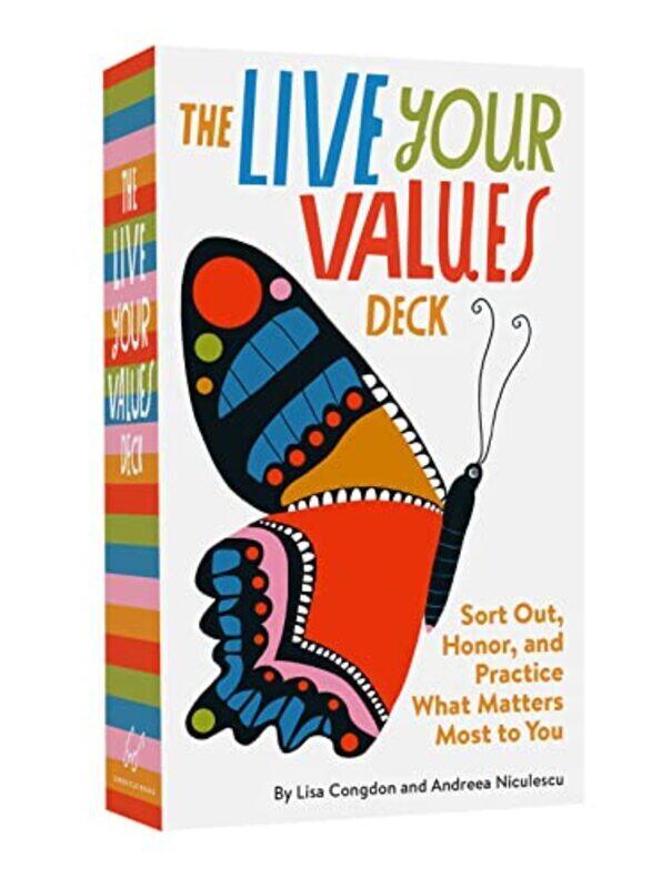 

The Live Your Values Deck By Lisa Congdon And Andreea Niculescu, Lisa Congdon - Paperback