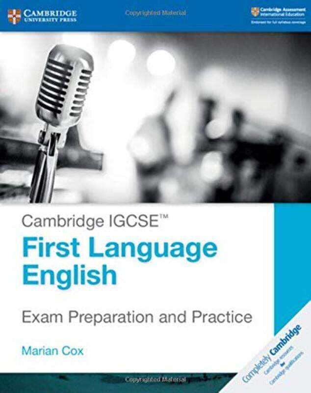 

Cambridge IGCSE (TM) First Language English Exam Preparation and Practice,Paperback by Marian Cox