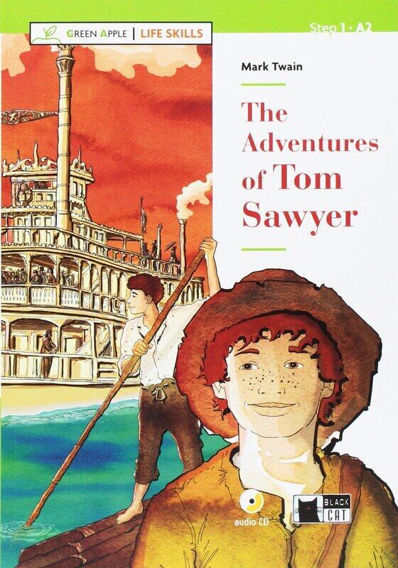 

Green Apple - Life Skills: The Adventures of Tom Sawyer + CD + App + DeA LINK