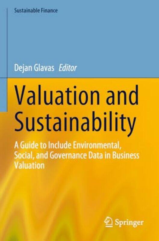 

Valuation and Sustainability by Dejan Glavas-Paperback