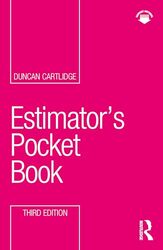 Estimator’s Pocket Book by Duncan Cartlidge -Paperback