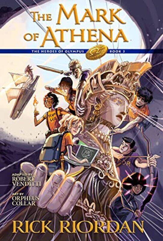 

The Heroes of Olympus, Book Three: The Mark of Athena: The Graphic Novel Hardcover by Riordan, Rick