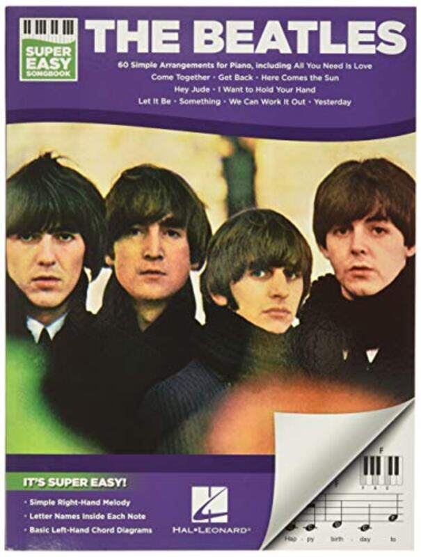 

The Beatles Super Easy Songbook 60 Simple Arrangements For Piano,Paperback By Beatles