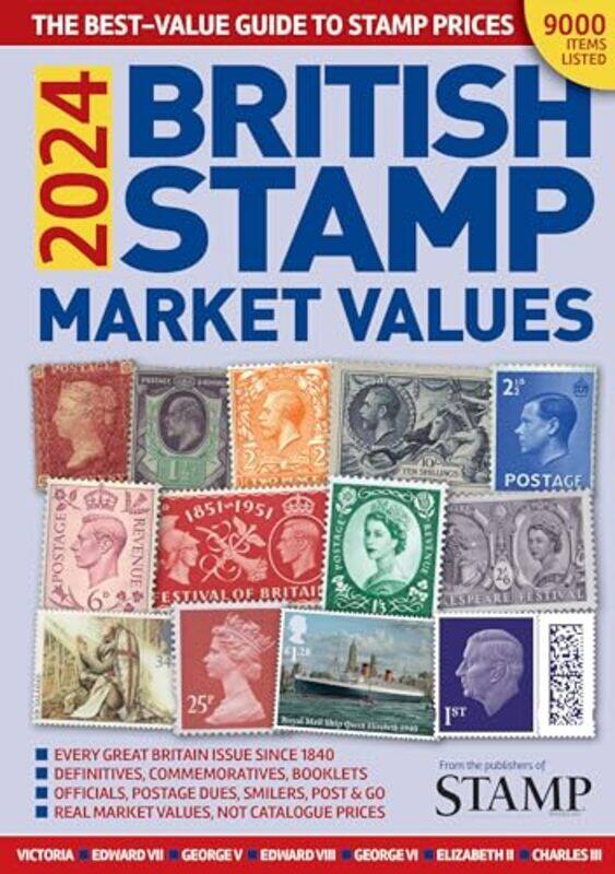 

2024 British Stamp Market Values by Guy Thomas-Paperback