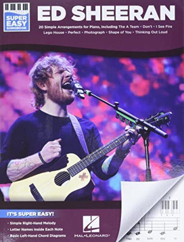 

Ed Sheeran Super Easy Songbook by Sheeran, Ed-Paperback
