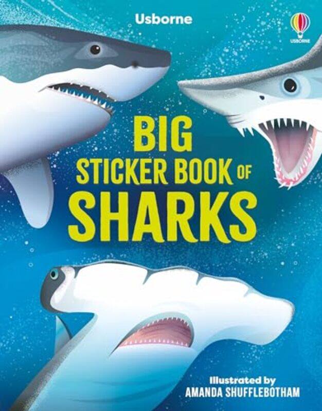 

Big Sticker Book Of Sharks By Alice James -Paperback