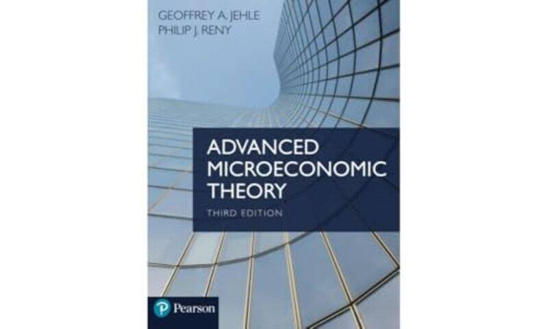 

Advanced Microeconomic Theory by Geoffrey JehlePhilip Reny-Paperback