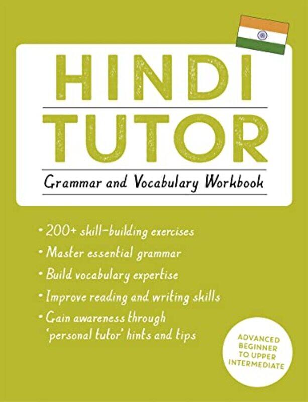 

Hindi Tutor Grammar and Vocabulary Workbook Learn Hindi with Teach Yourself by Skills2Learn Skills2Learn-Paperback