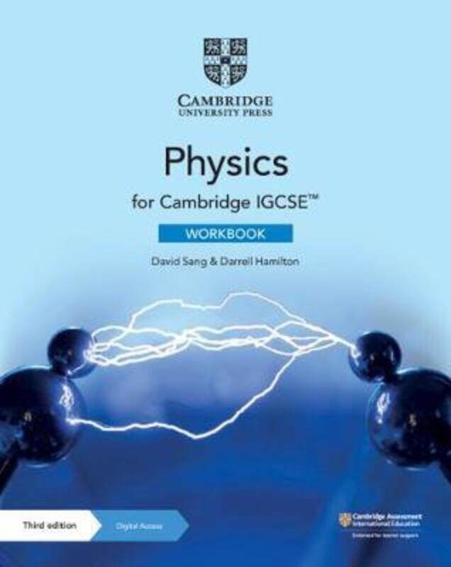 

Cambridge IGCSE (TM) Physics Workbook with Digital Access (2 Years).paperback,By :Sang, David - Hamilton, Darrell