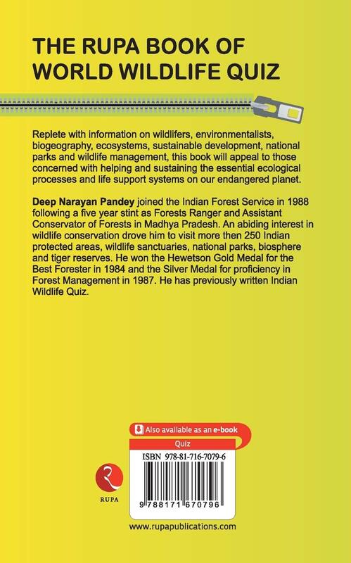 Rupa Book of World Wildlife Quiz, Paperback Book, By: Narayan Pandey Deep
