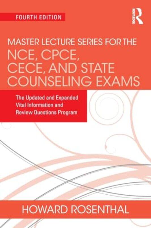 

Master Lecture Series for the NCE CPCE CECE and State Counseling Exams by David Bentley Hart-Paperback