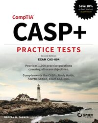 CASP+ Advanced Security Practitioner Practice Tests - Exam CAS-004, 2nd Edition,Paperback by Parker, JT