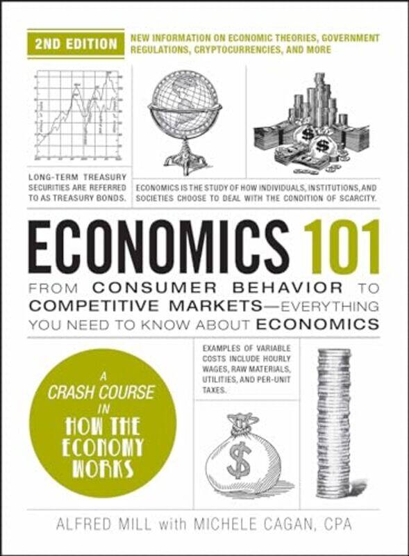 

Economics 101 2Nd Edition From Consumer Behavior To Competitive Marketseverything You Need To Kno By Cagan, Michele - Mill, Alfred - Hardcover