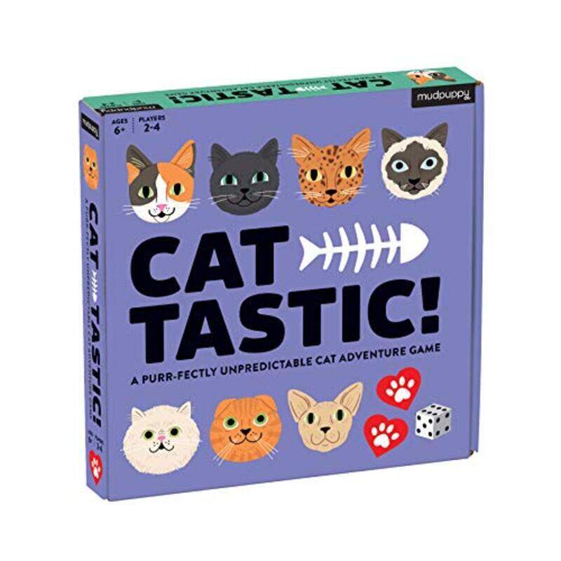 

Cattastic! Board Game By Mudpuppy Paperback