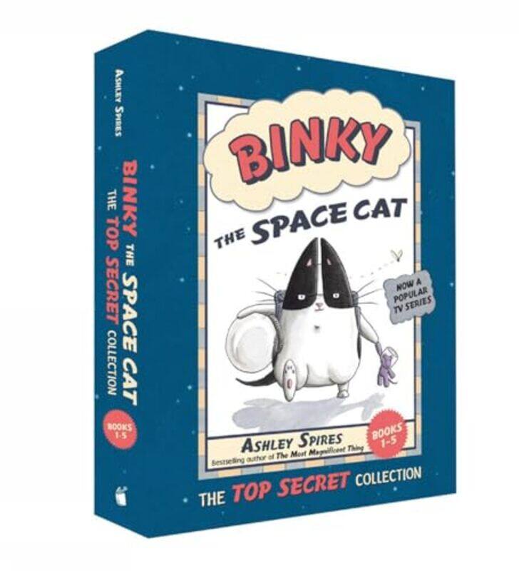 

Binky the Space Cat The Top Secret Collection by Ashley Spires-Paperback