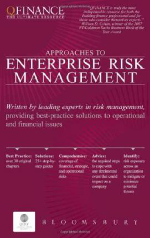 Approaches to Enterprise Risk Management, Hardcover Book, By: Bloomsbury Information