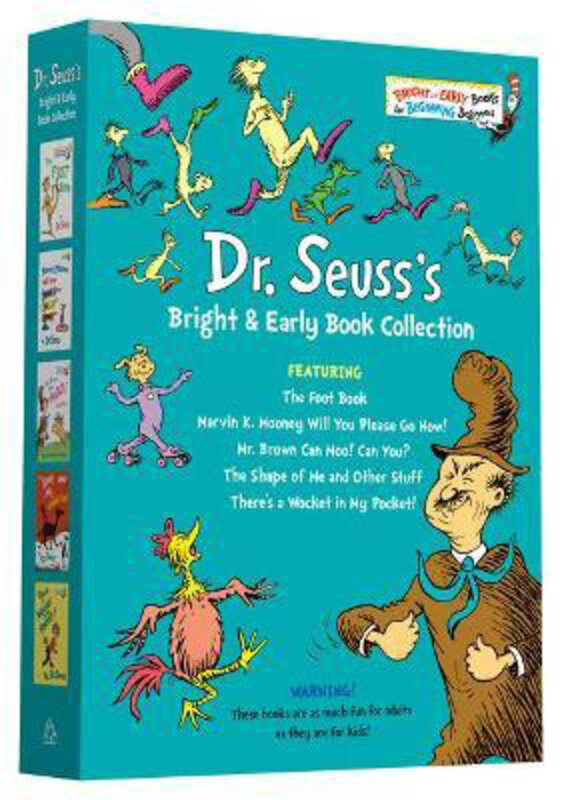 

Dr. Seuss Bright & Early Book Collection: The Foot Book; Marvin K. Mooney Will You Please Go Now!, Hardcover Book, By: Dr. Seuss