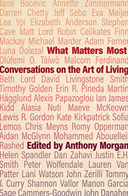 What Matters Most by Anthony Morgan-Paperback