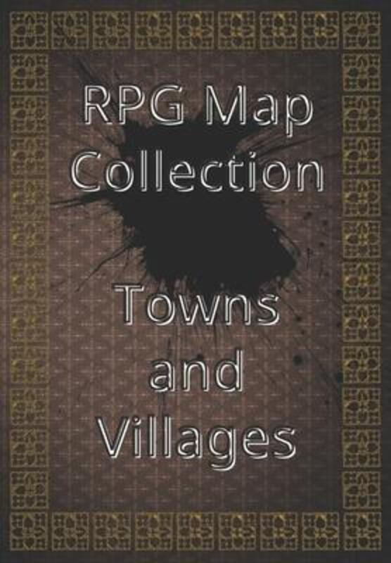 RPG Map Collection / Towns and Villages,Paperback,ByWolf Moon
