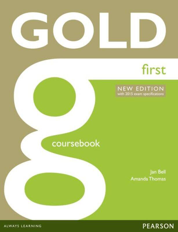 

Gold First New Edition Coursebook by Charif MajdalaniRuth Diver-Paperback