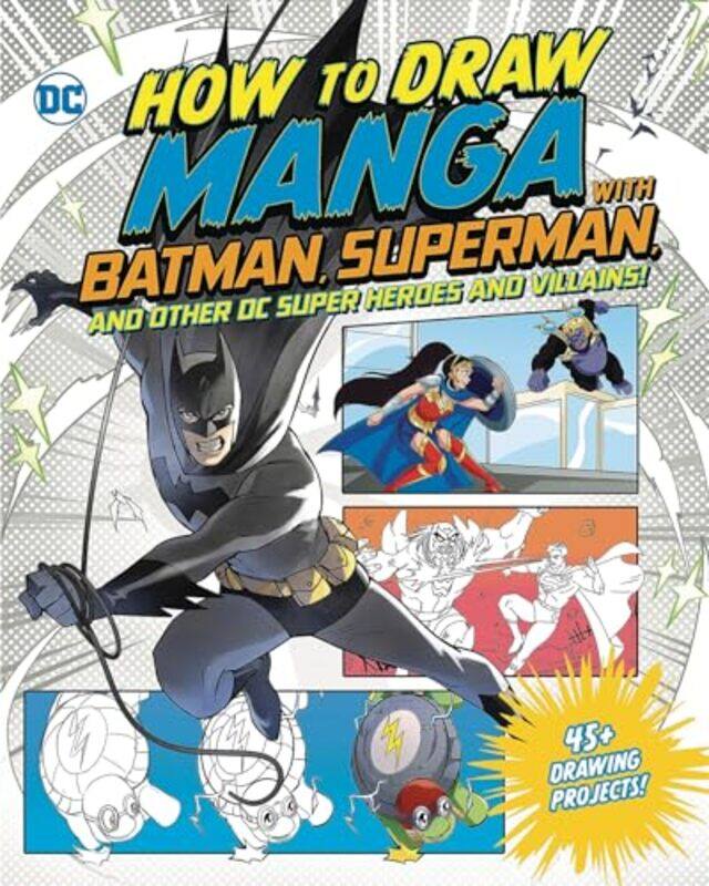 

Ht Draw Manga With Batman Superman And Oth By Harbo Christopher - Paperback