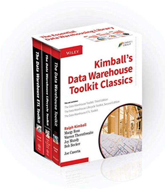 

Kimballs Data Warehouse Toolkit Classics 3 Volume Set by Kimball, Ralph - Ros..Paperback