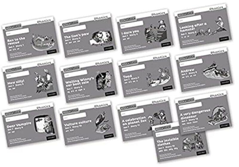 

Read Write Inc. Phonics: Black and White Grey Set 7 Storybooks Mixed Pack of 13 , Paperback by Gill Munton