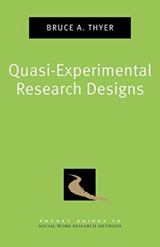 

QuasiExperimental Research Designs by Graham Hancock-Paperback