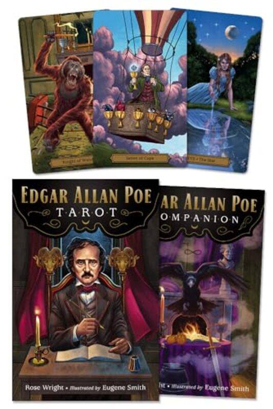 

Edgar Allan Poe Tarot By Wright Rose - Hardcover