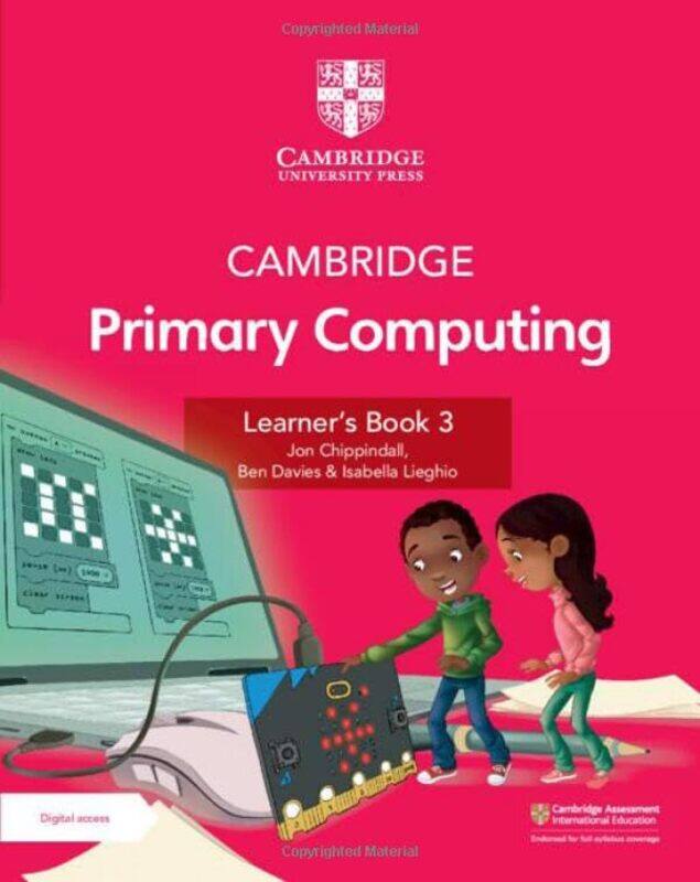 

Cambridge Primary Computing Learners Book 3 With Digital Access 1 Year By Isabella Paperback