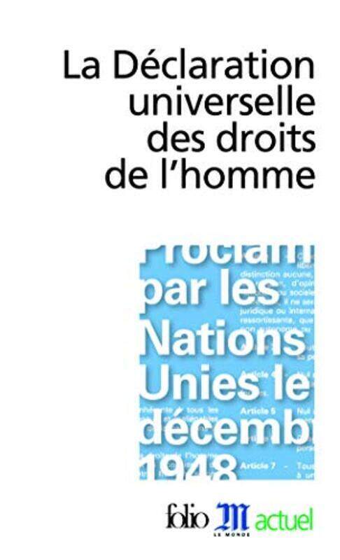 

La D claration universelle des droits de lhomme,Paperback by Mario Bettati