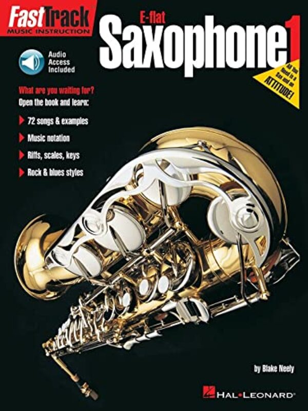 Fasttrack Alto Saxophone Method 1 By Blake Neely - Paperback
