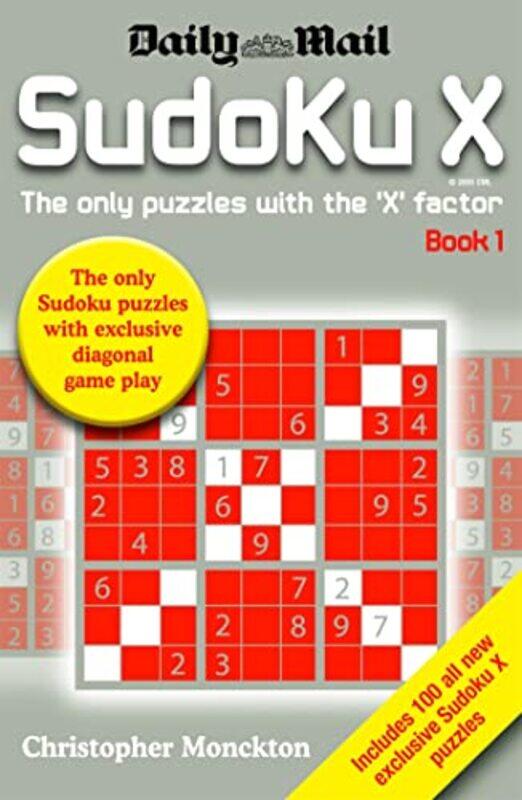 

Sudoku X Book 1 by Carolyn Ellis-Paperback
